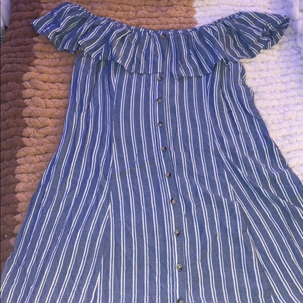 Off the shoulder summer dress